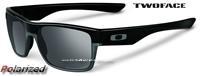 Oakley TwoFace Polished Black / Black Iridium Polarized (OO9189-01)